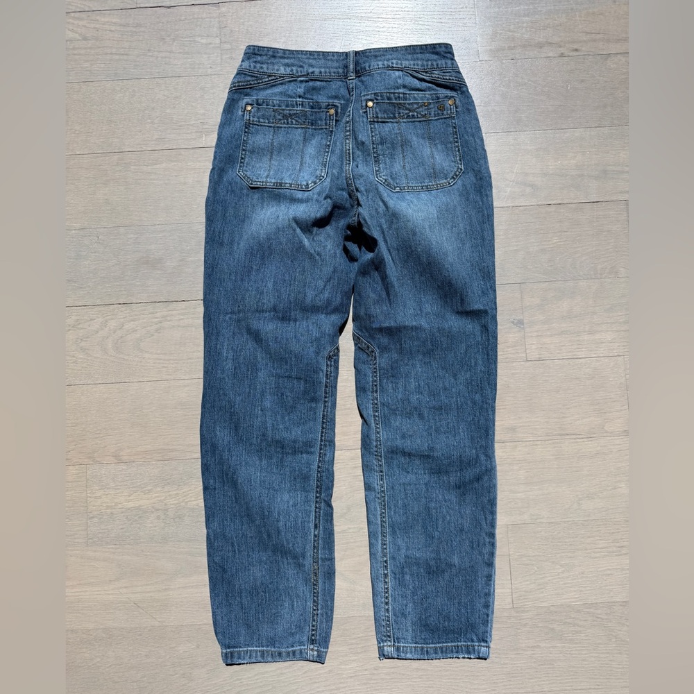 Anthropologie Blue Boyfriend Jeans Relaxed Fit - Picture 2 of 2